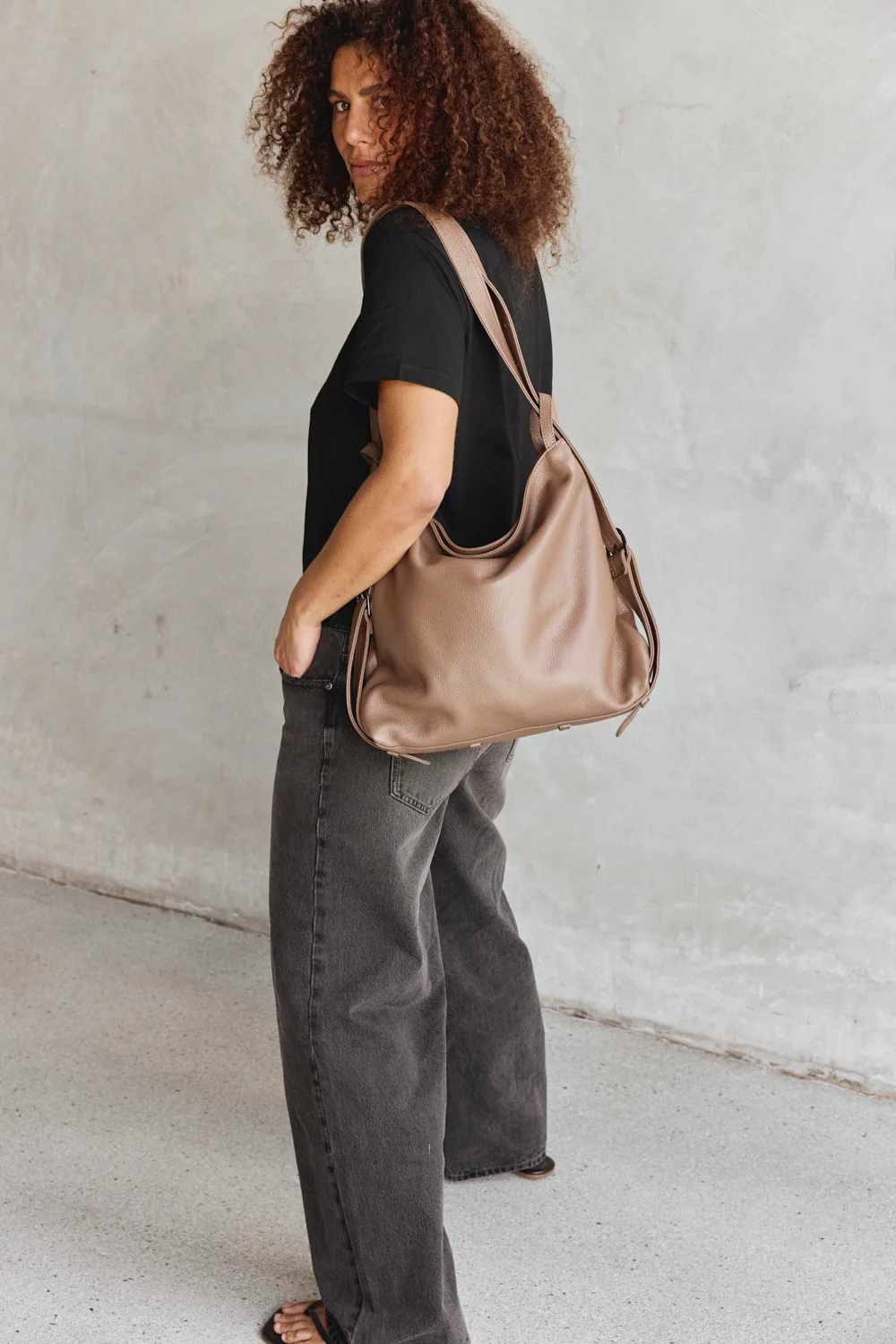 Bella Milk Chocolate 3-in-1 Convertible Bag - Image 4