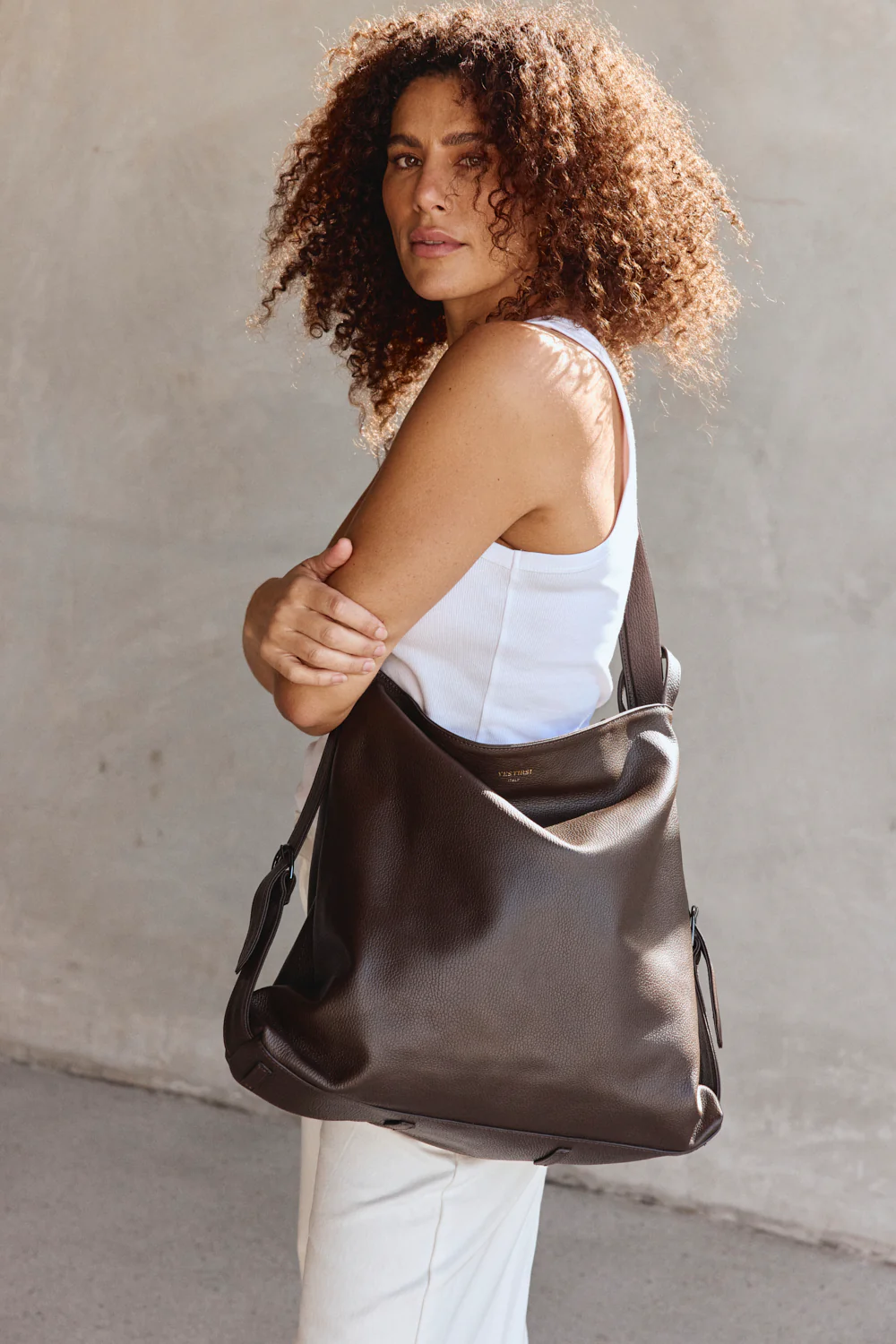 Bella XL Dark Chocolate 3-in-1 Convertible Bag - Image 4