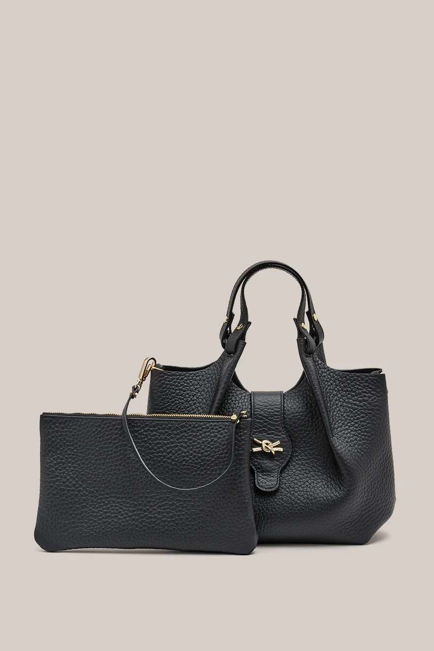 Grace Small Black East West Tote - Image 5