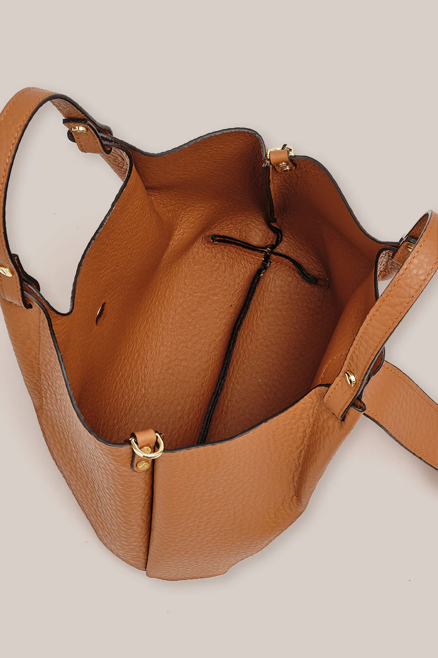 Grace Small Tan East West Tote - Image 5