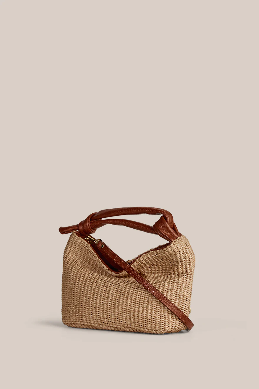 Jess Mini Tan Resort Pouch - Image 4
