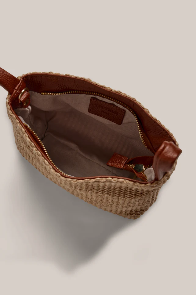 Jess Mini Tan Resort Pouch - Image 5