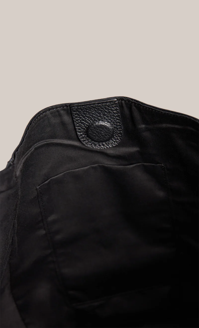 Scarlett 2.0 Black Leather Hobo - Image 6
