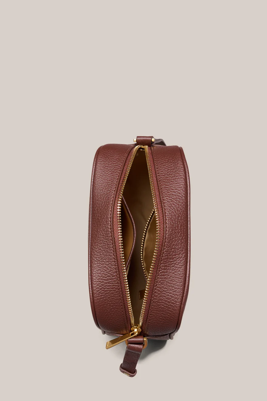 Vera Mahogany Camera Crossbody Bag - Image 5