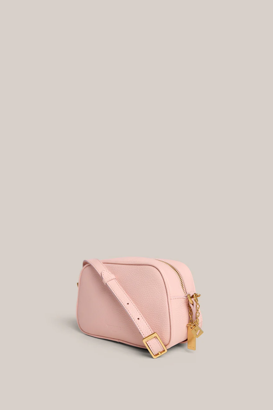 Vera Pale Pink Camera Crossbody Bag - Image 4